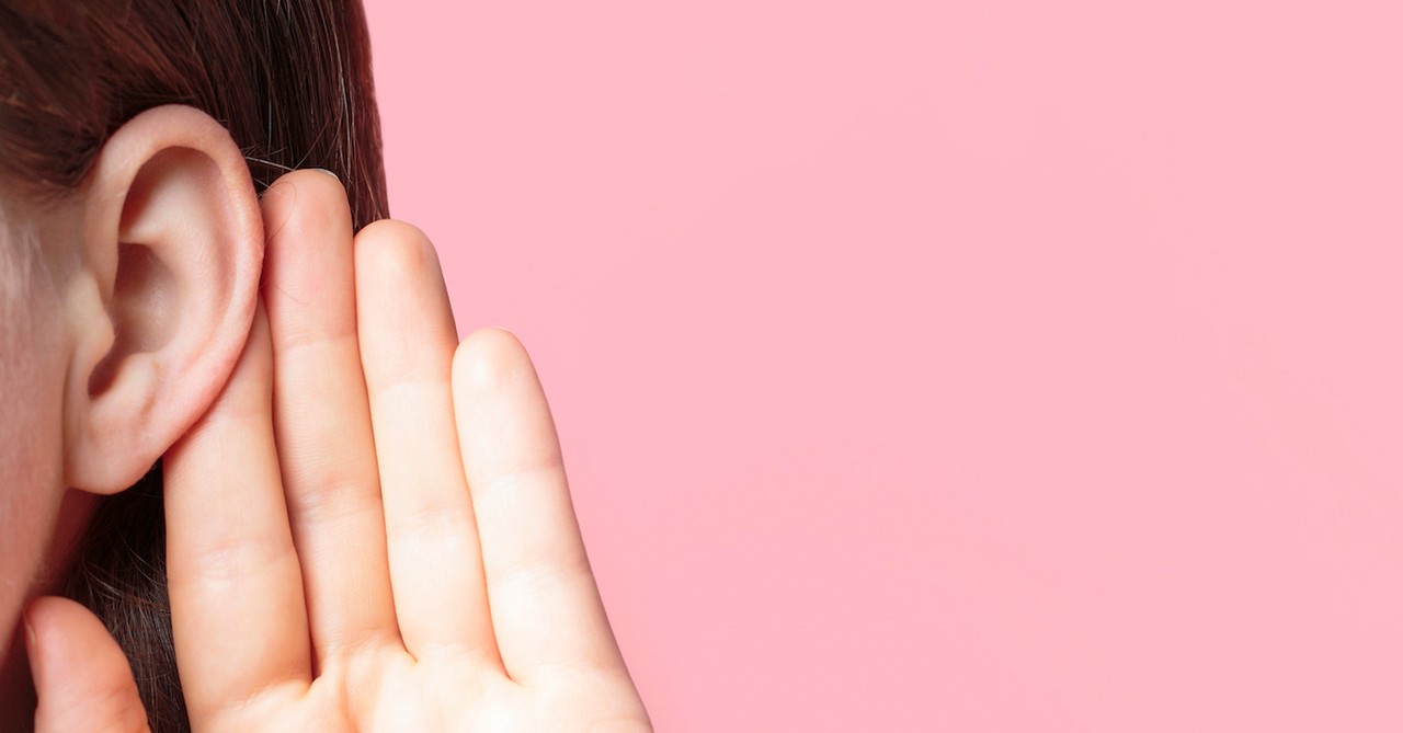 woman with hand pressed to ear, decisions to make before leaving a church