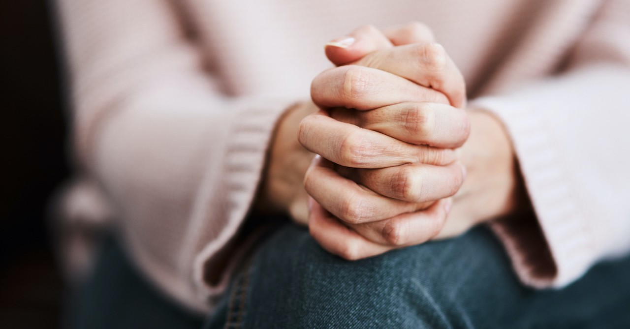 Woman praying