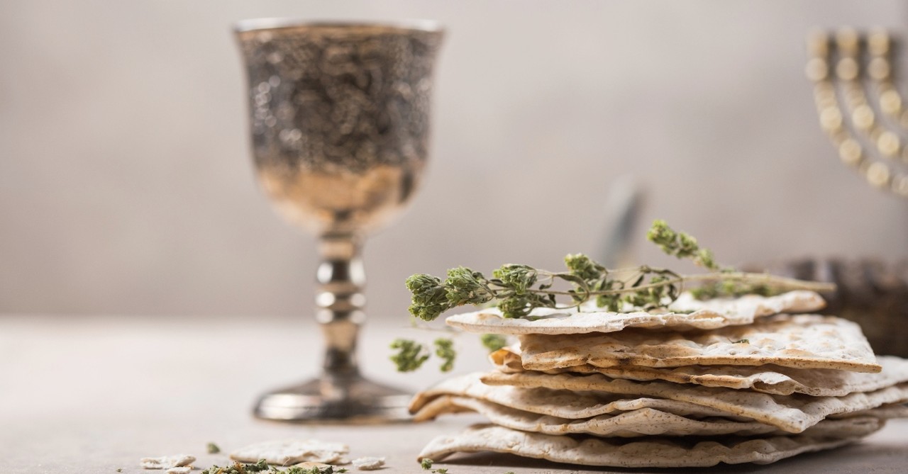 Leavened bread and wine, what does passover celebrate