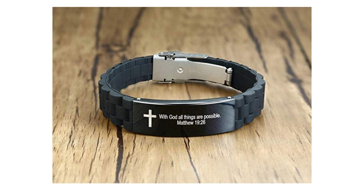 5. Christian Bracelet for Men