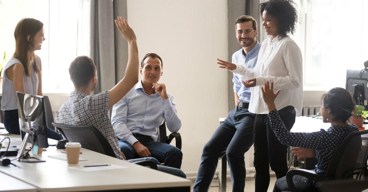 4. A prayer to thank God for the people at work.