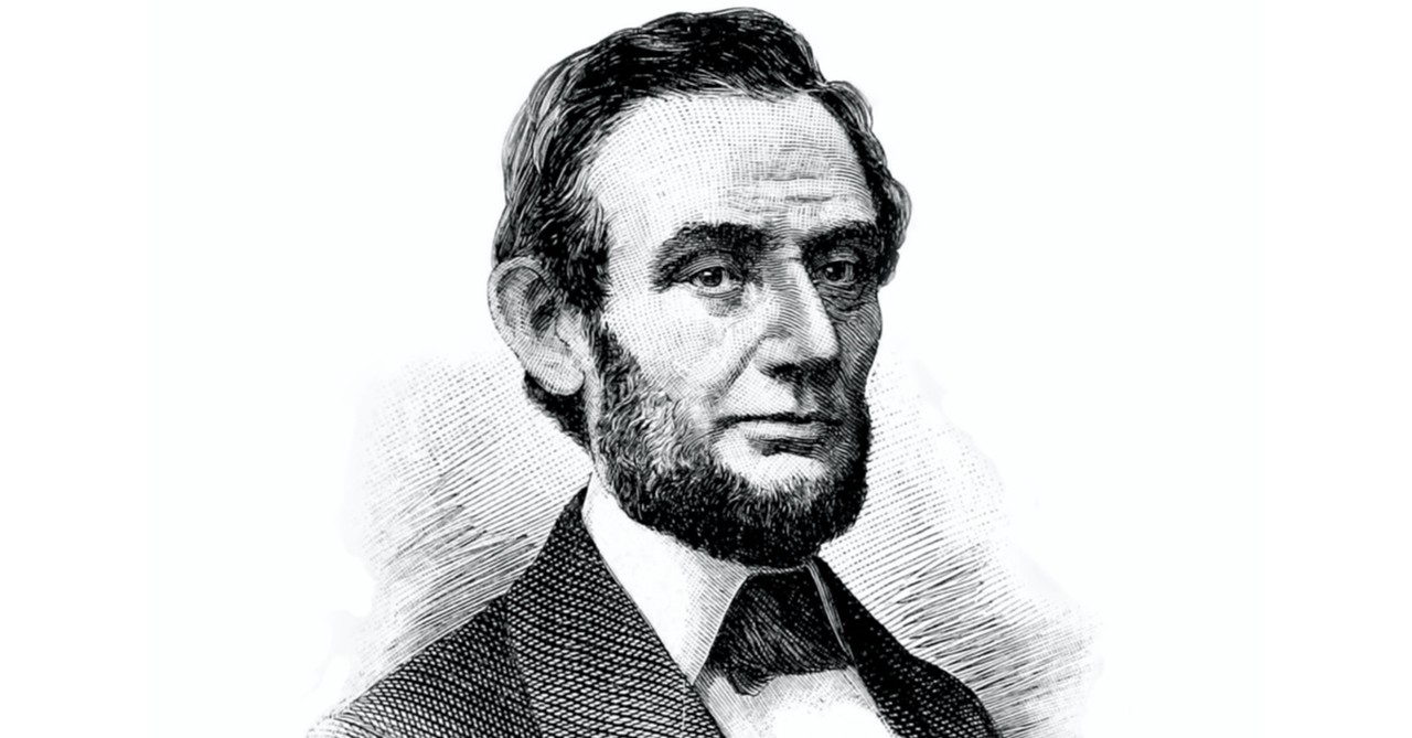 Drawing of Abraham Lincoln