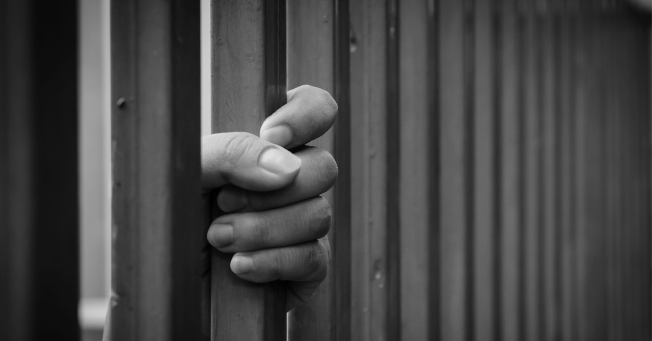 A person in prison, a Christian in Pakistan is wrongly jails without trial
