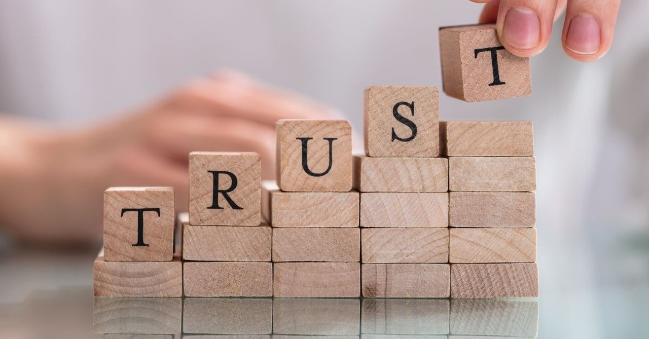 trust trusting trustworthy blocks build believe truth