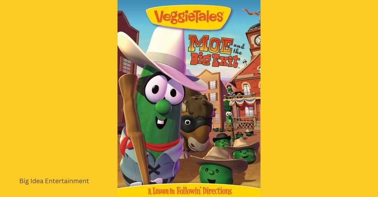 Moe and the Big Exit VeggieTales video, Moses movie