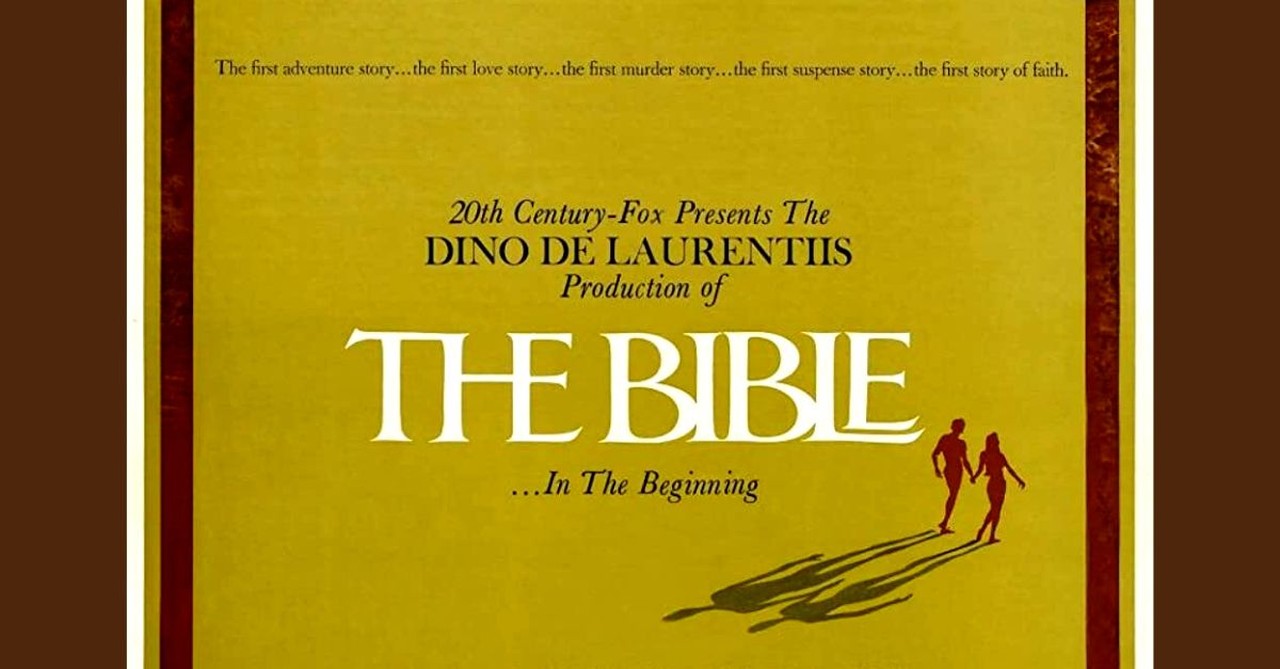 The Bible in the Beginning 1966 movie, noah movie