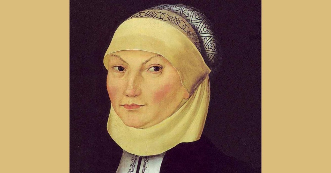 Katharina Luther 1530 painting, wives of famous christian leaders