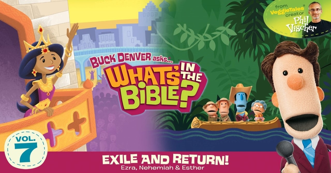 Buck Denver Asks What's in the Bible Vol 7 Ezra Nehemiah Esther, esther movie