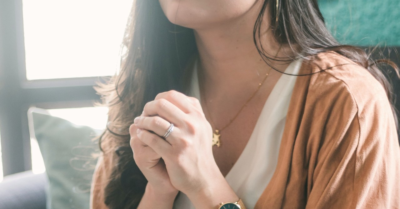 Woman praying