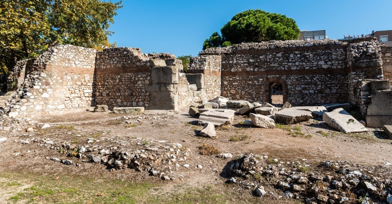 thyatira ruins, church at thyatira