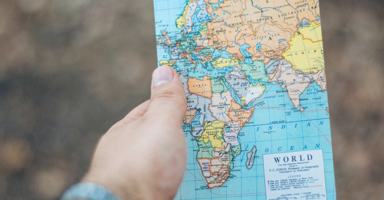 Map of Asia