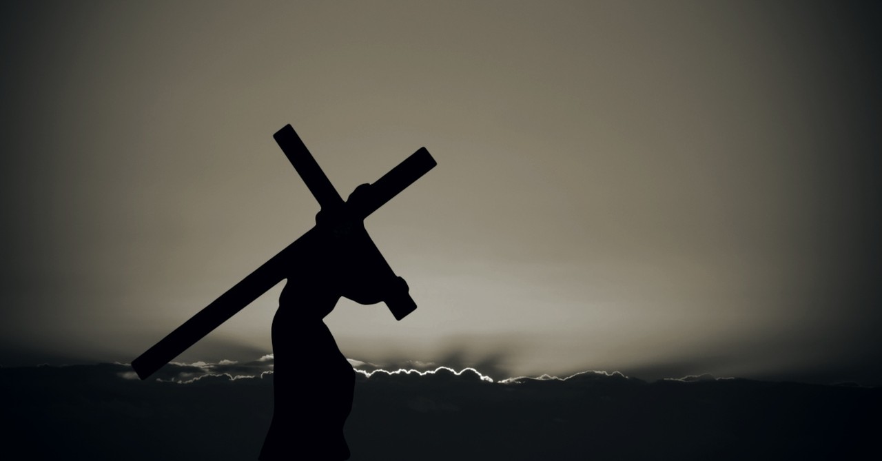 Jesus carrying the cross