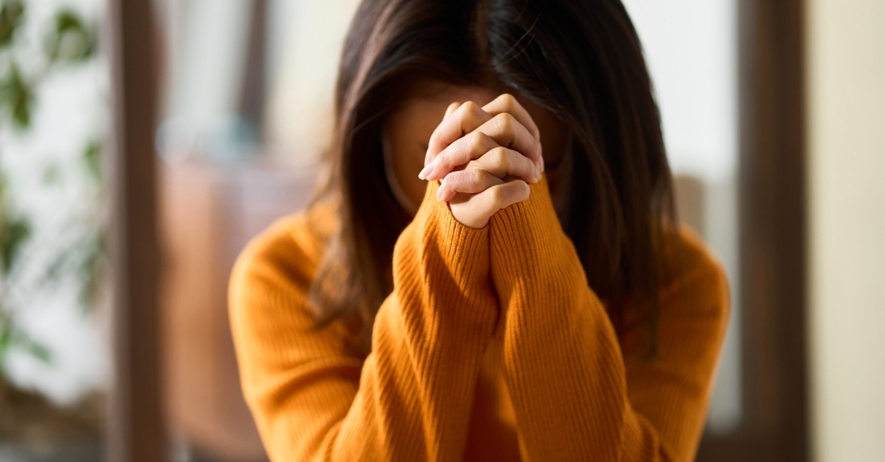 Woman praying