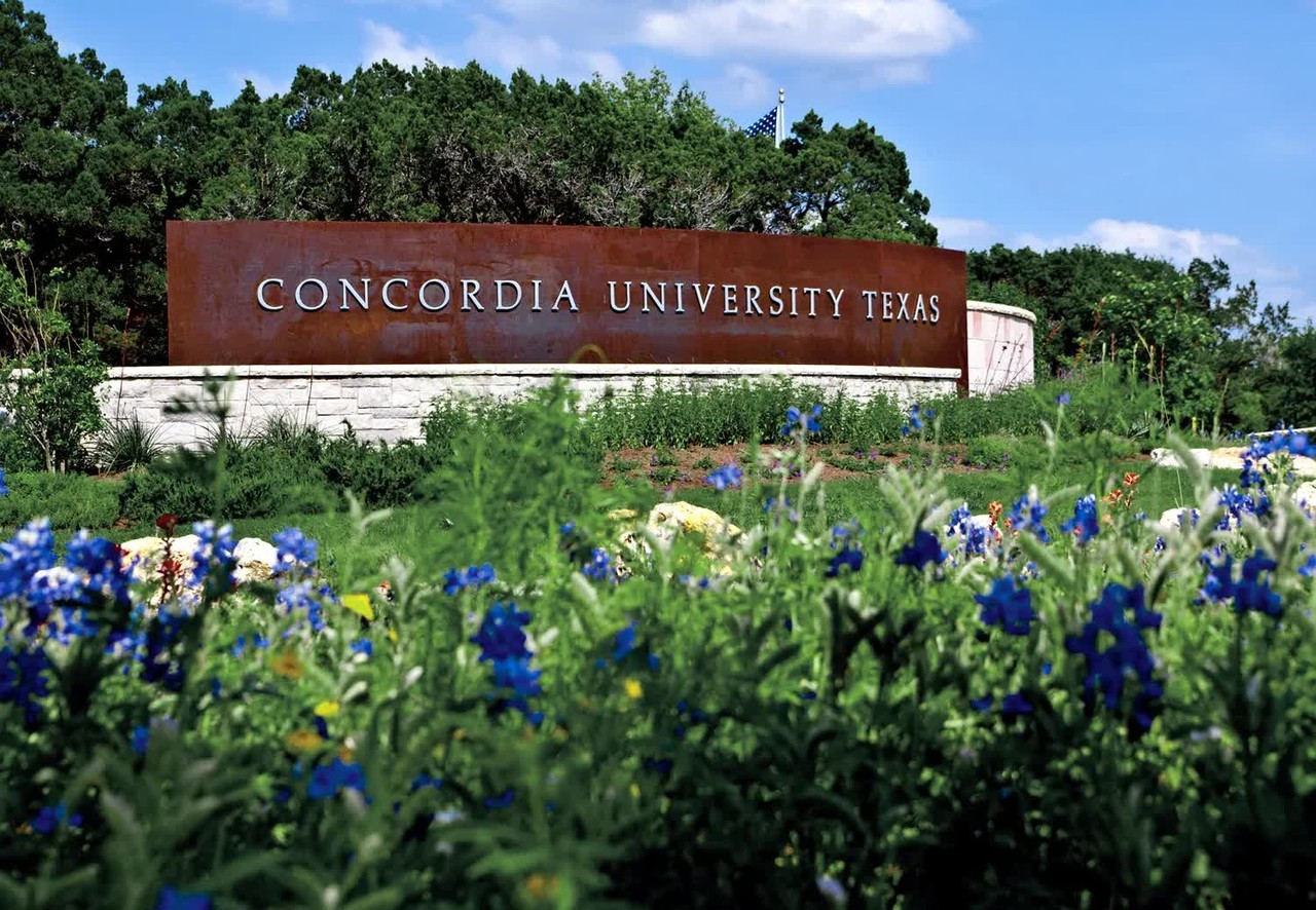 Concordia University Texas Sign