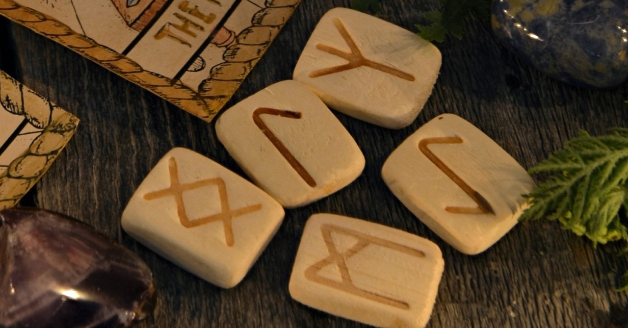 occult runes used as illustration for article on prayer for safety during halloween