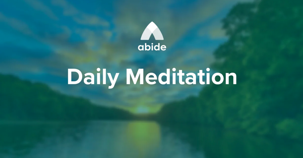 Abide Christian Meditation Christmas Advent cover image