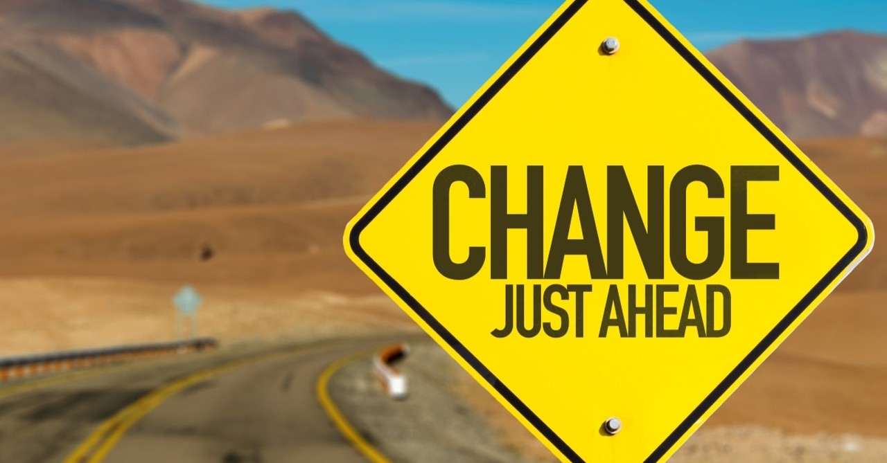 roadsign saying "change ahead," great and terrible reasons to attend church