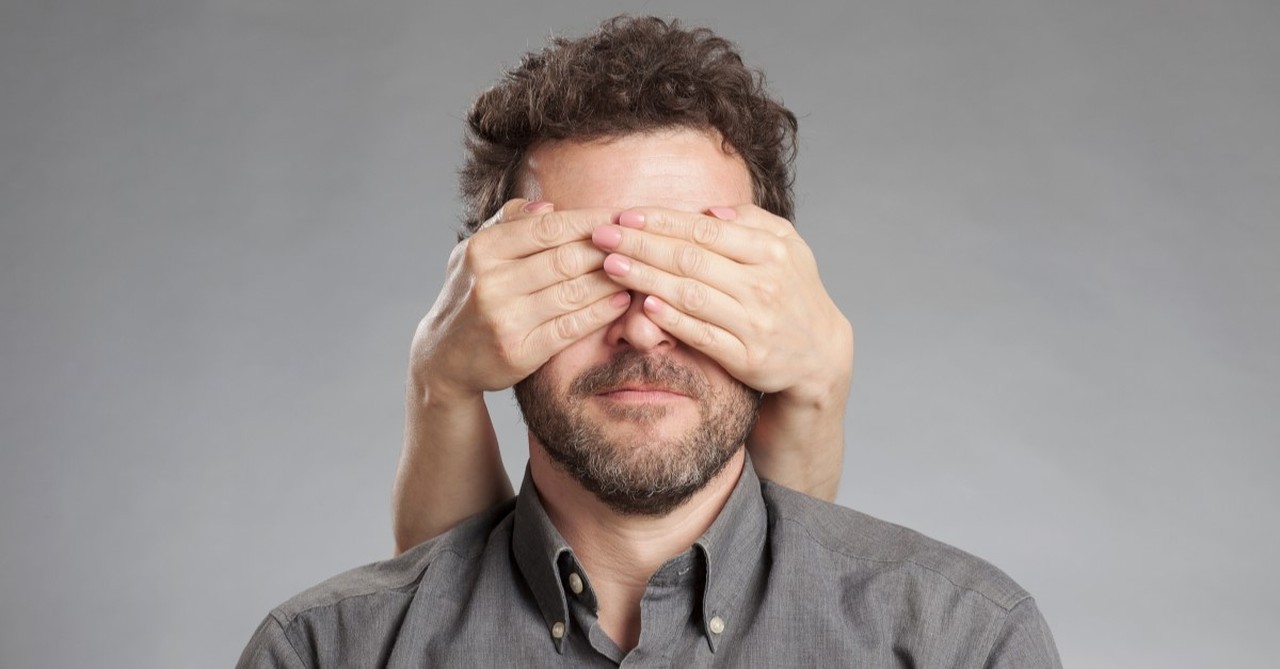 man's eyes covered, Prayers Your Husband Needs You to Pray for Him