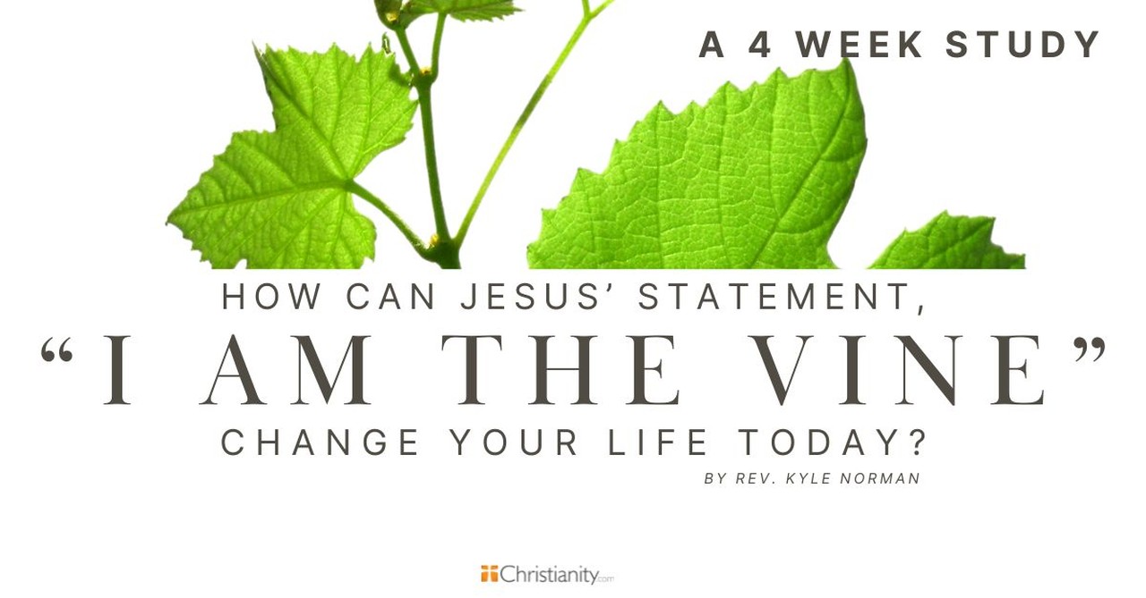 How Can Jesus’ Statement 'I am the Vine' Change Your Life Today? 4 Week Study