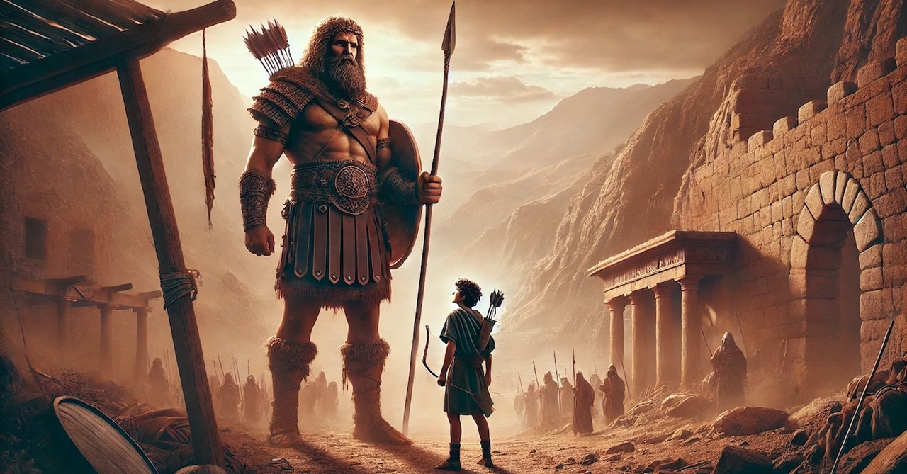 how tall was goliath