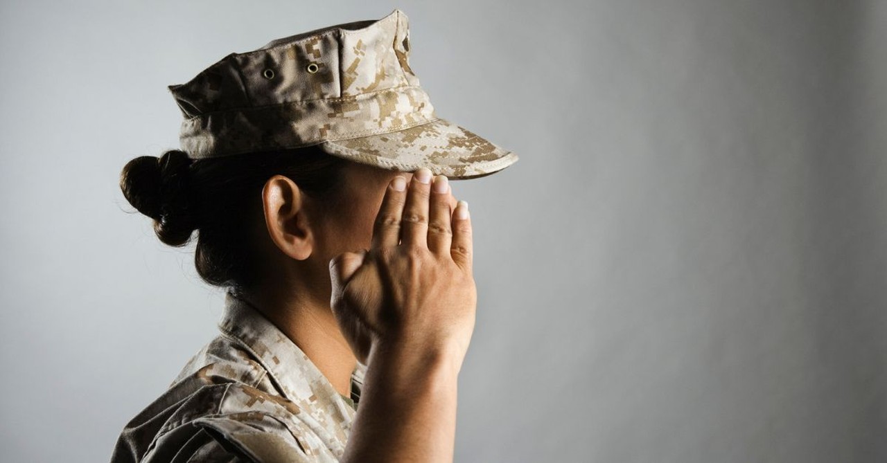 Woman soldier