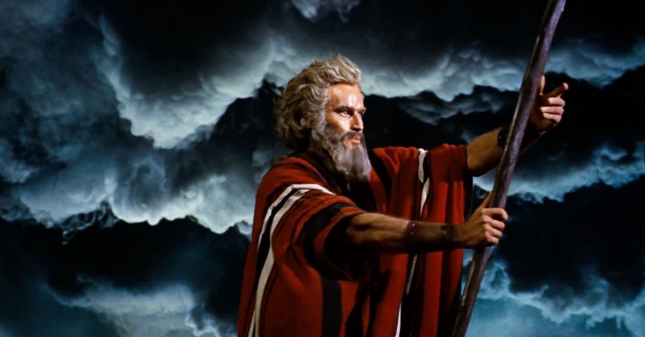 The Ten Commandments Film; Moses