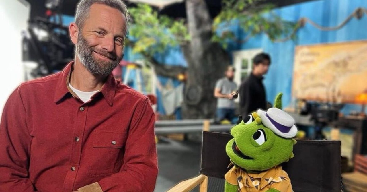 Iggy and Mr. Kirk; Kirk Cameron