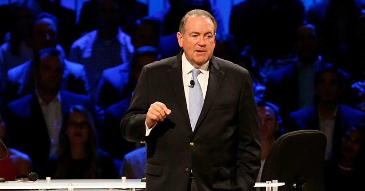 Mike Huckabee when he was a pastor at Arkansas Baptist Convention