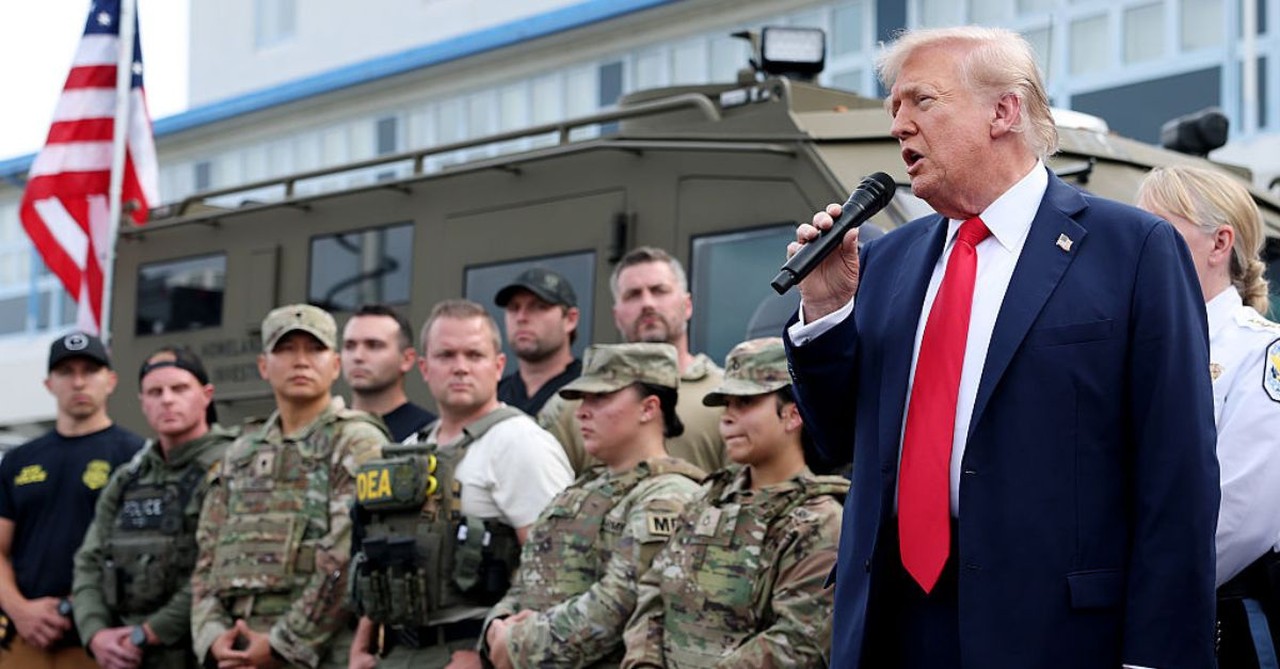 President Donald Trump Federal Crackdown in Washington D.C.