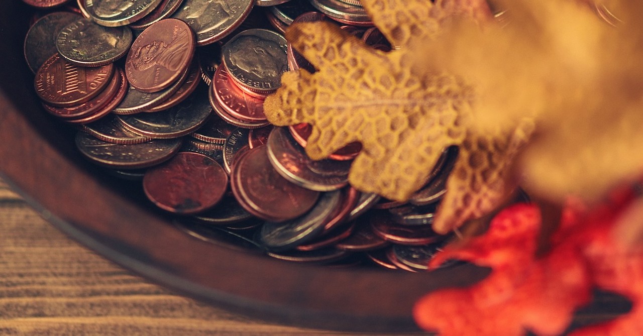 fall autumn finances tithing gratitude giving