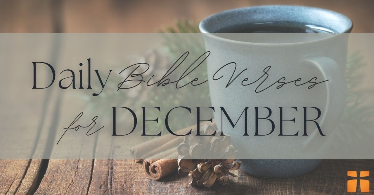 Daily Bible Verses for December 