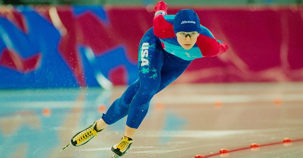 US Olympic Speed Skater Bonnie Blair