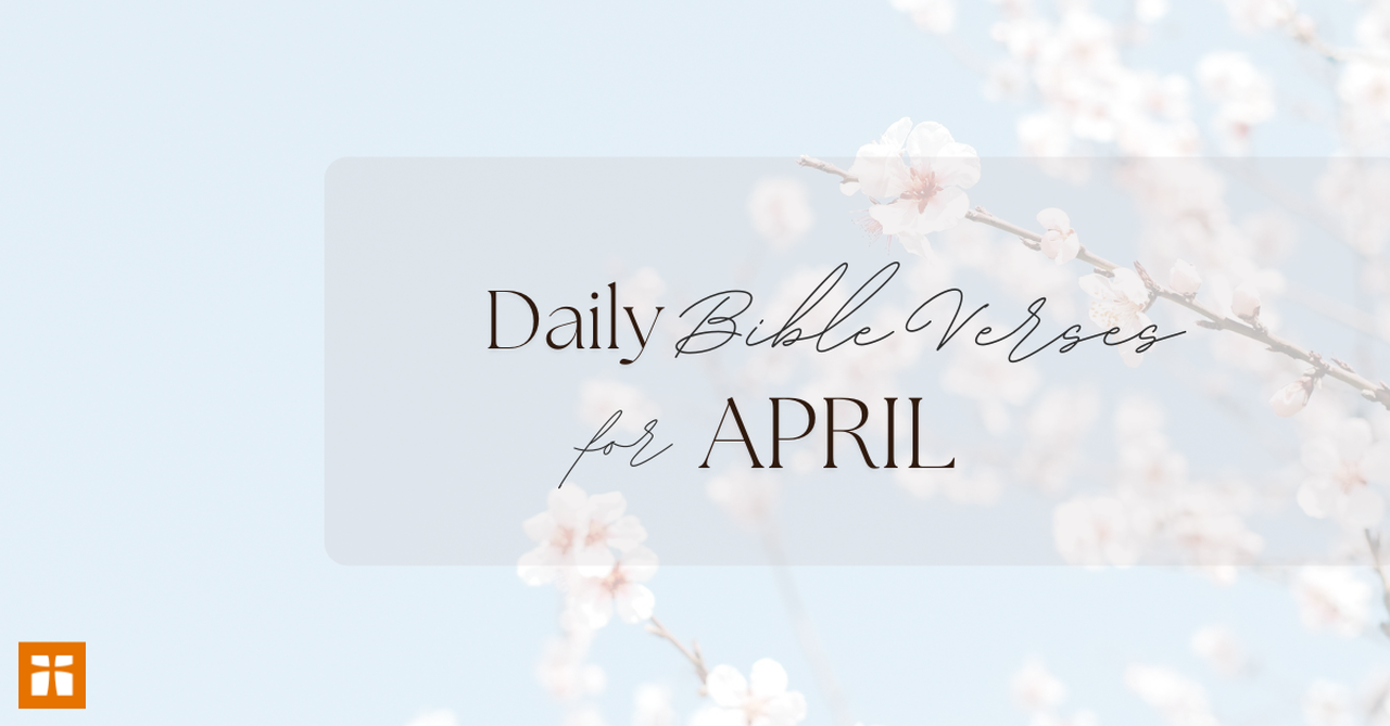 Daily Bible Verses for April