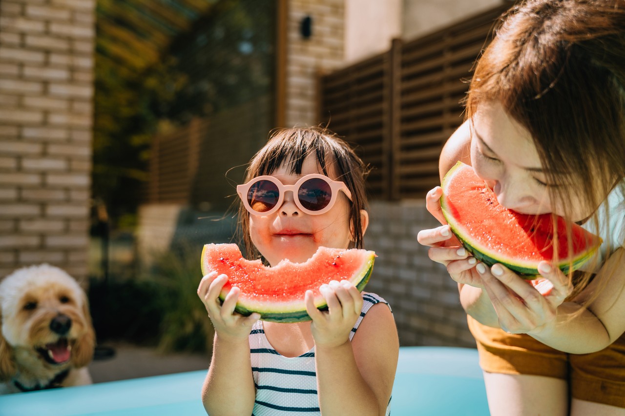 Eating Watermelon