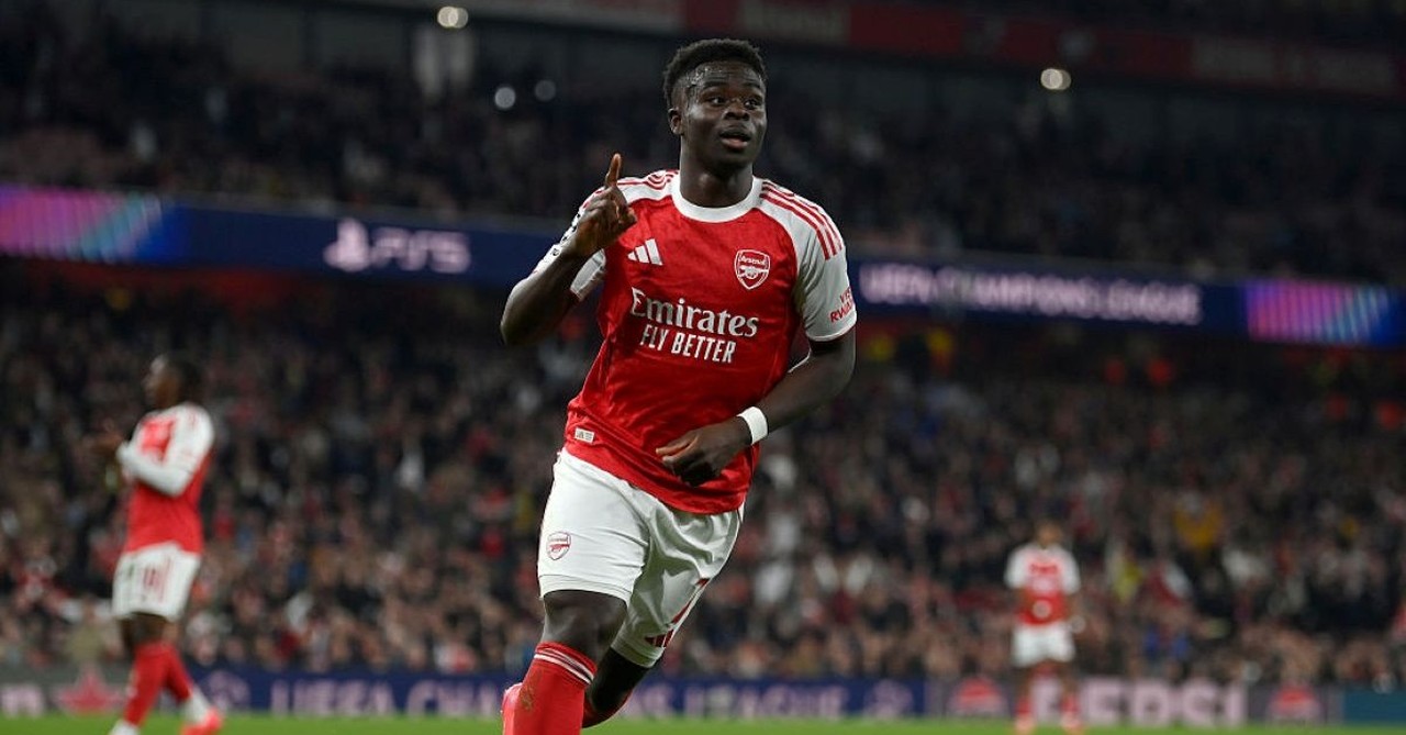 Bukayo Saka FIFA World Cup 2026 soccer player athlete
