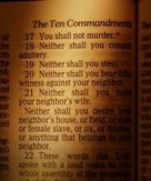 Which of the Ten Commandments is the Most Important?