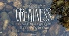 A Prayer for God's Greatness - Your Daily Prayer - March 25