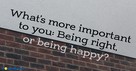 Do You Want to be Right…or Happy? - Crosswalk Couples Devotional - June 6