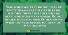God Knows What We Need Before We Ask (Matthew 6:8) - Your Daily Bible Verse - September 19
