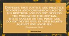 Justice and Kindness - (Zechariah 7:9-10) - Your Daily Bible Verse - September 25