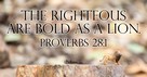 A Prayer for Boldness - Your Daily Prayer - November 7