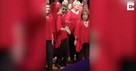 Christmas Choir Singer Goes Viral With Goofy Dance Moves