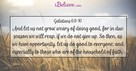 A Prayer to Not Grow Weary in Doing Good - Your Daily Prayer - October 8