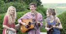 Bluegrass Family Band Performs 'Wild Mountain Thyme'