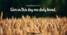 A Prayer for Provision - Your Daily Prayer - October 17