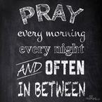 Pray Often