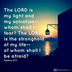 Of Whom Shall I Be Afraid? 