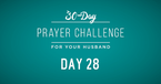 30 Day Prayer Challenge for Your Husband - Day 28: Pray for Your Sex Life 
