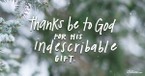 A Prayer of Thanks and Praise for the Greatest Gift of All: Jesus - Your Daily Prayer - December 24