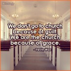 Grace, Not Guilt